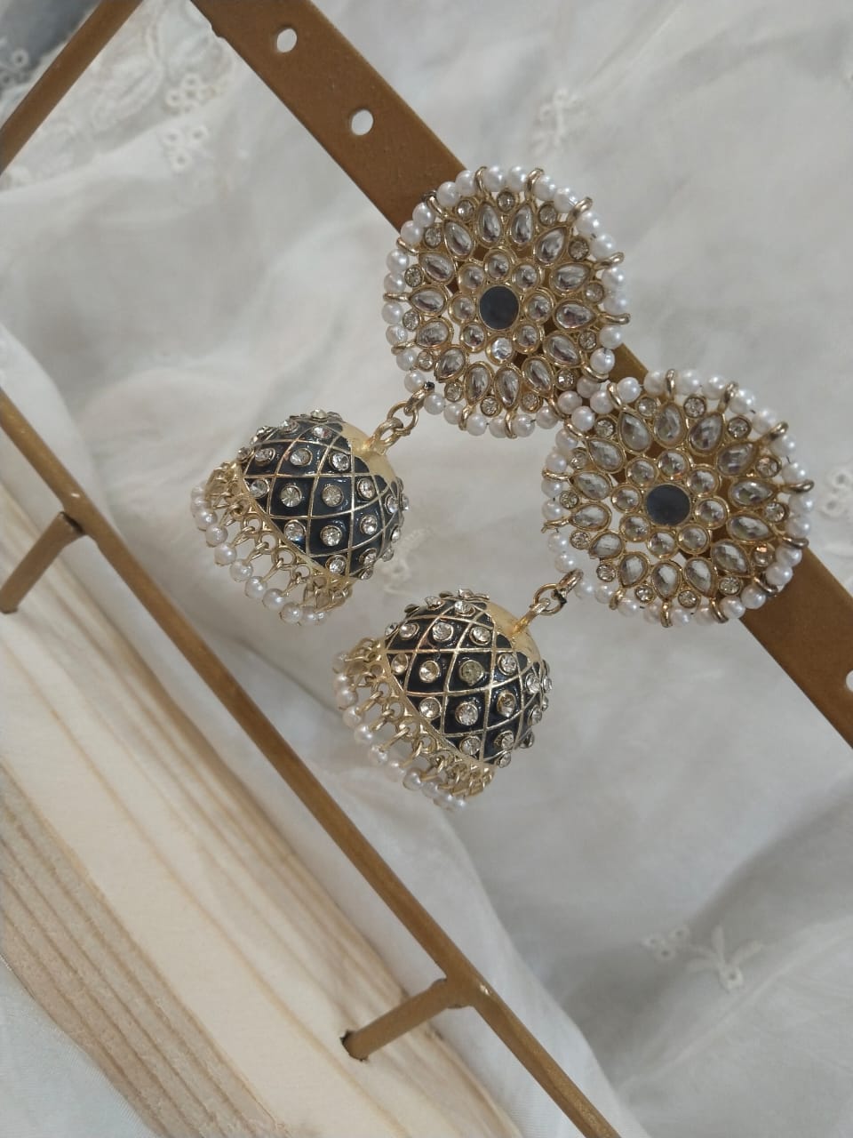 Traditional jhumki